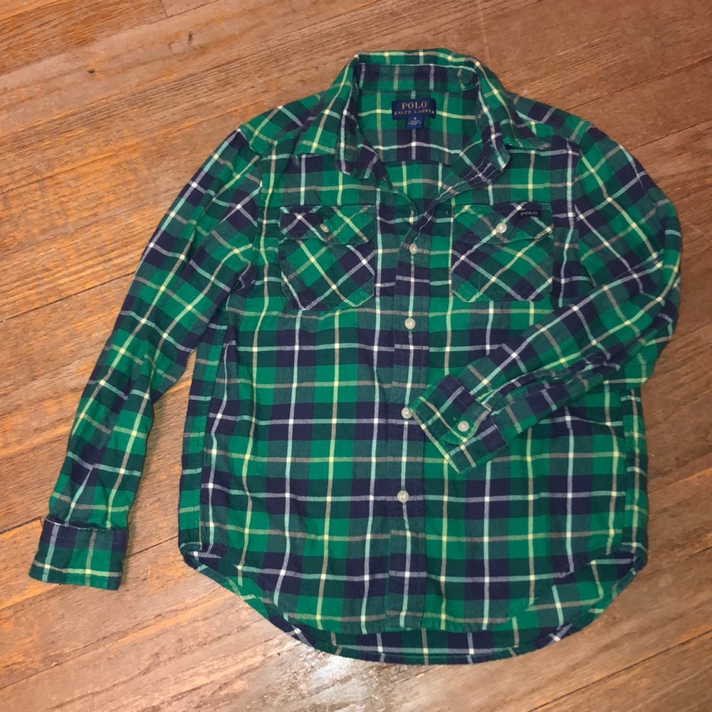 BOYS POLO BUTTON UP